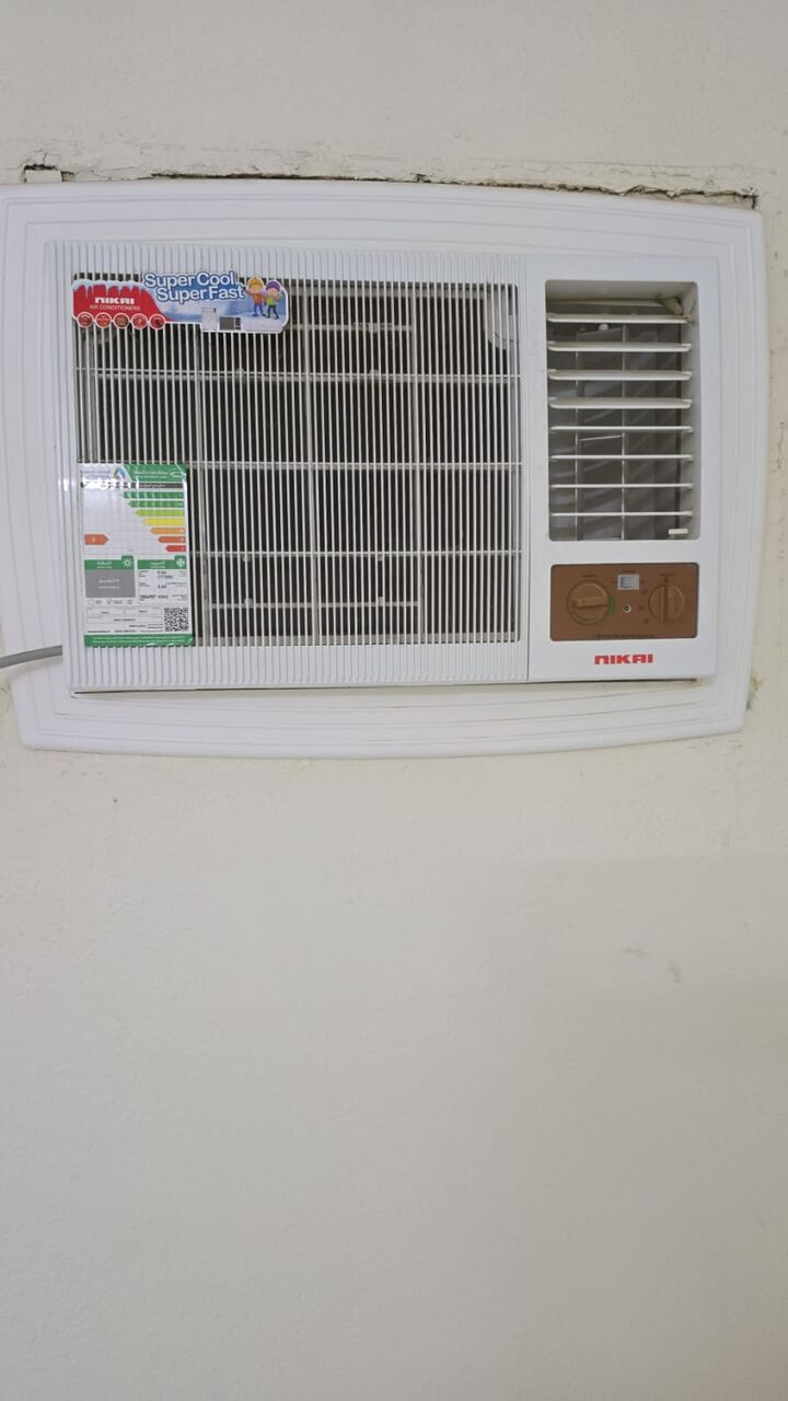 Riyadh, Air Conditioners, SAR 700,  Brand New, Under Warranty  Nikai 17,800 BTU Window Air Conditioner (Heat & Cool)