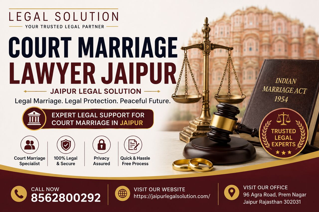 Jaipur, Legal, Court Marriage Lawyer Jaipur | Jaipur Legal Solution
