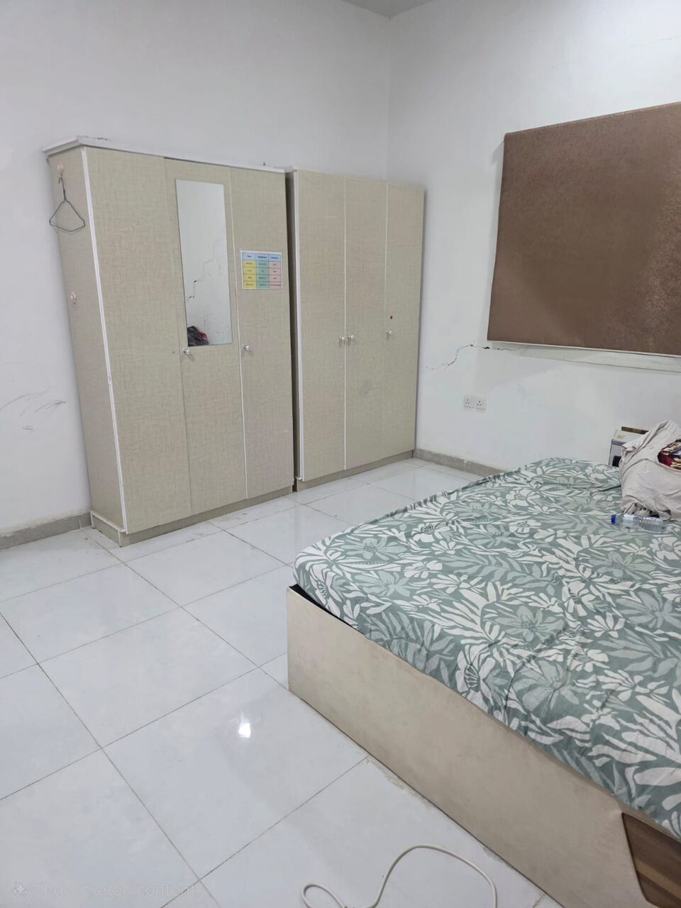 Tabuk City, Apartments, Flats, Houses & Villas, SAR 1000/month,  Furnished,  1 BR,  Flat For Rent Next Building To Indian International School