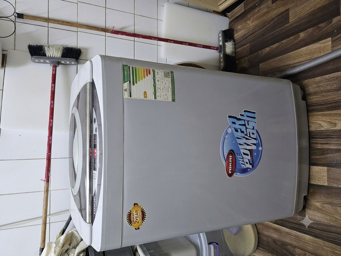 Al Hamra, Appliances, SAR 750,  Automatic Washing Machine For Sale Less Used Looks Like New