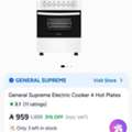 SAR 650,  I Am Selling An Electric Stove With 4 Burners Almost New Used Only For 6 Months, Send Msg