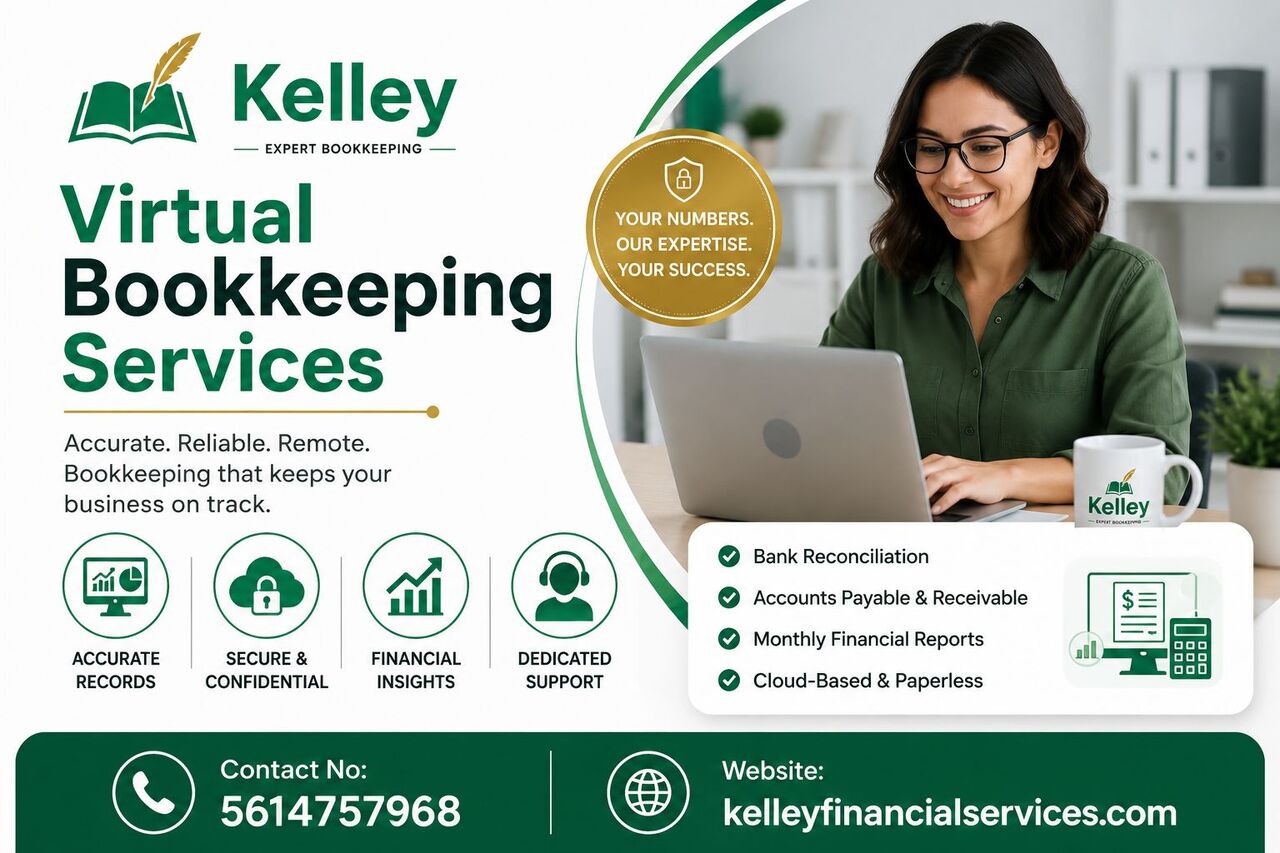 New York, Financial, Virtual Bookkeeping Services