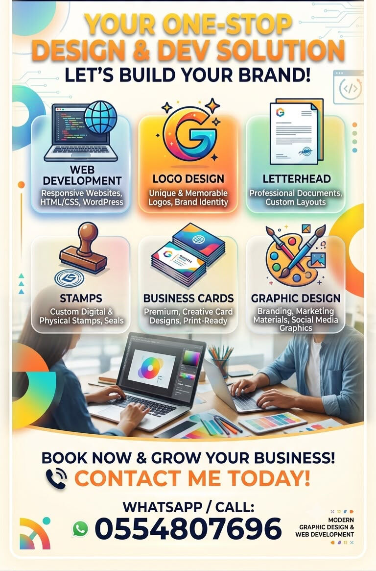 Riyadh, Web Design & Development, We Build Your Brand