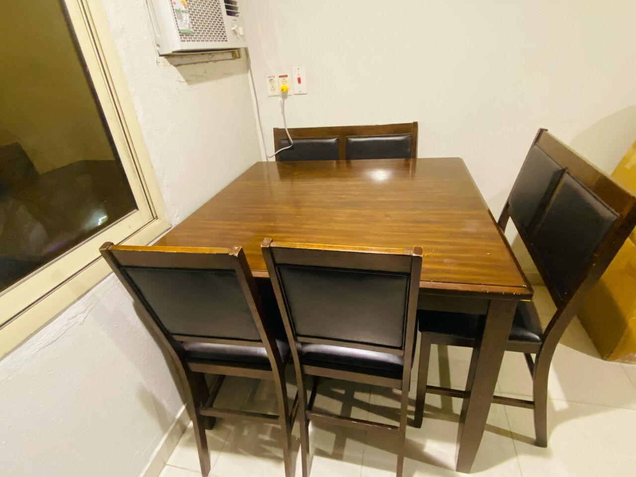 Khobar, Furniture, SAR 330,  I Am Selling Wooden Daining Table 6 Seater In Good Condition