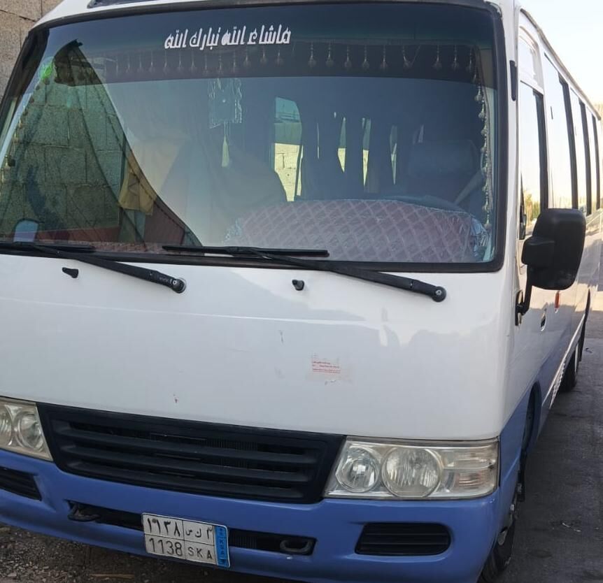 Riyadh, Passenger Transport, Toyota Coaster Bus 2011 Model Is Available For Monthly Basis Rent With Driver