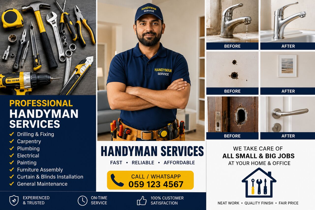 Hofuf, Household, Electrical, Plumbing & Fire Alarm Repair Services In Hofuf / Al-Ahsa