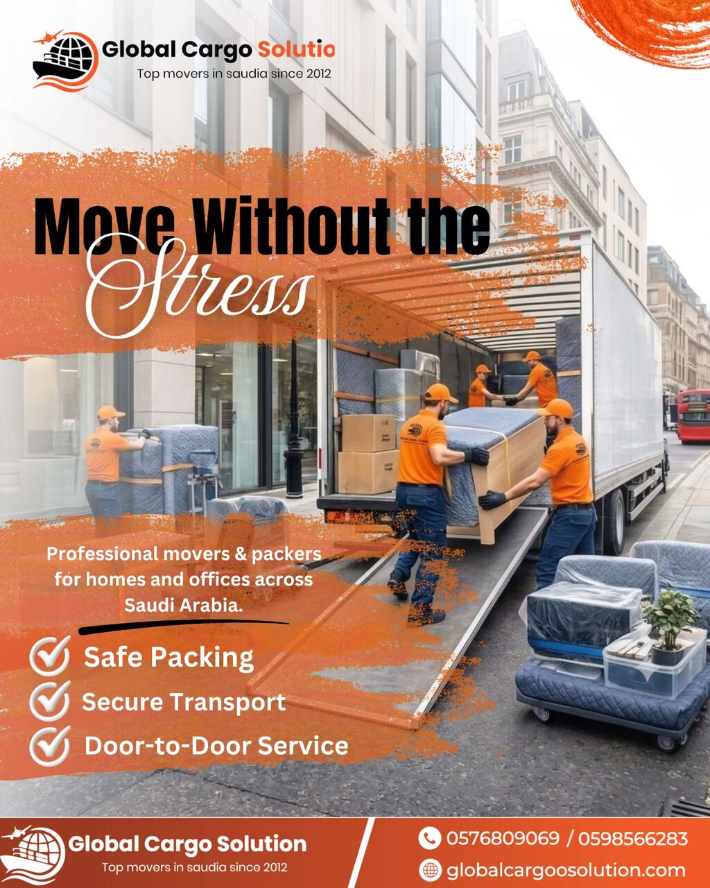 Jeddah, Cargo, GCS  MOVERS & PACKERS REMOVALS RELOCATION DOOR TO DOOR GCC & WORLD;;➡️0576809069