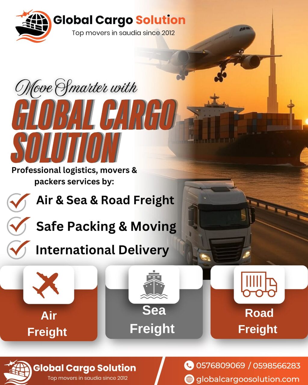 Riyadh, Labor/Moving, GCS  MOVERS & PACKERS REMOVALS RELOCATION DOOR TO DOOR GCC & WORLD**➡️0576809069