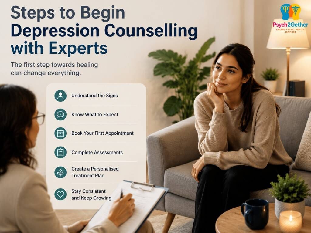 London, Health, Expert Depression Counselling At Psych2gether