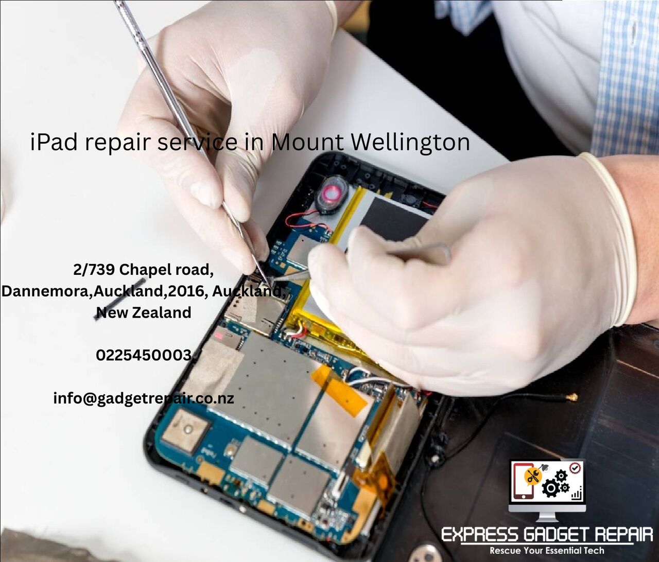 Wellington, Technical, IPad Repair Service In Mount Wellington - Laptop & IT Support