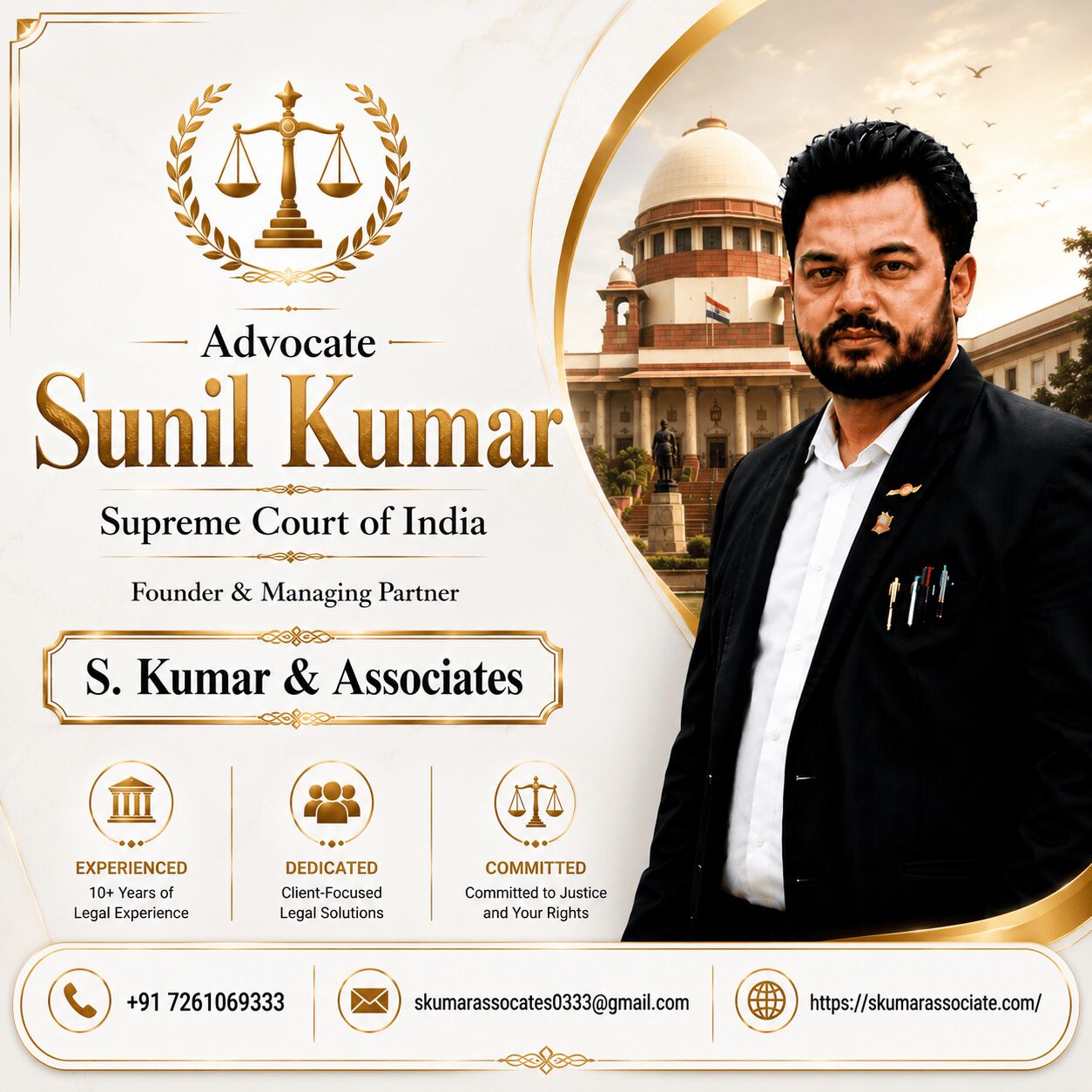 Mumbai, Legal, Supreme Court Advocate In Patna For Constitutional Matters & SLP Practice