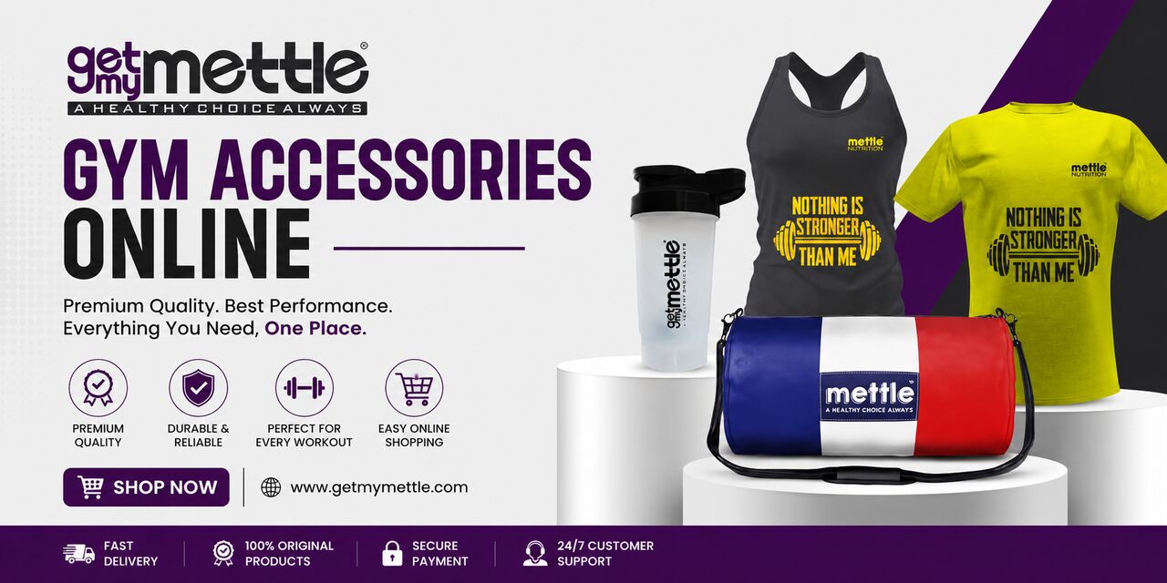 New Delhi, Health & Beauty Items, Getmymettle &ndash; Buy Premium Gym Accessories Online