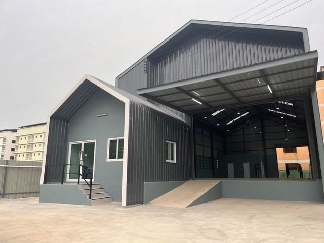 Bangkok, Villas, THB 70000,  184 Sq. Feet,  Factory For Rent With Office, Dark Purple Area, 345 Sq M, Nava Nakhon Area, Khlong Luang,