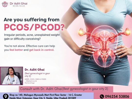 Greater Noida, Health & Beauty Items, Best Gynecologist In Gaur City 2 For PCOS/PCOD Treatment