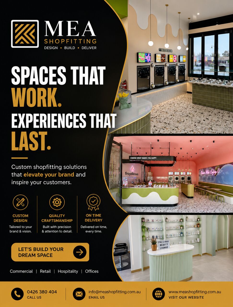 Melbourne, Construction, Commercial Shop Fitters Melbourne | Retail, Hospitality & Office Fitouts | MEA Shopfitting