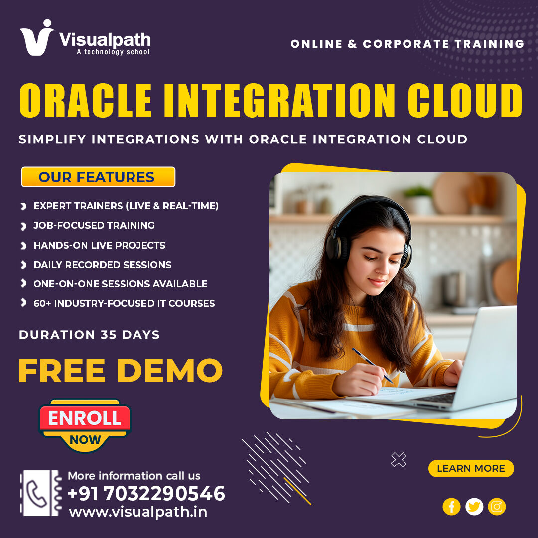 Hyderabad, Lessons Offered, OIC Training | Oracle Integration Cloud Training Institute