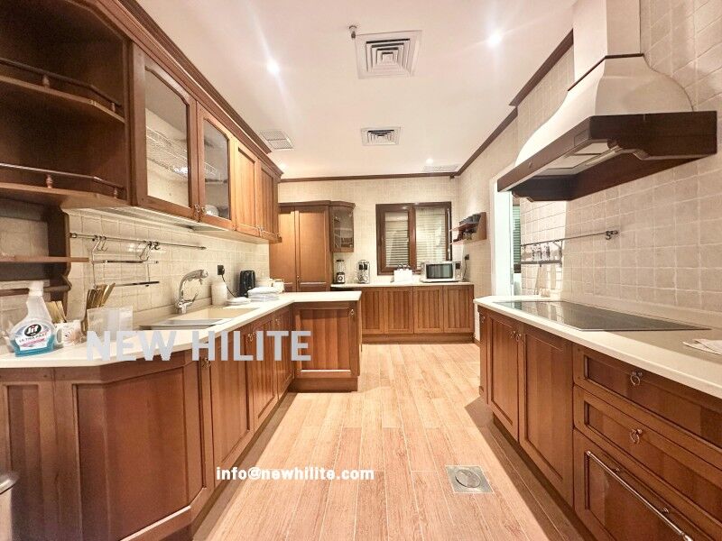 Salmiya, Apartments, Flats, Houses & Villas, KWD 3000/month,  3 BR,  Spacious 3-Bedroom Seaview Apartment With Private Pool