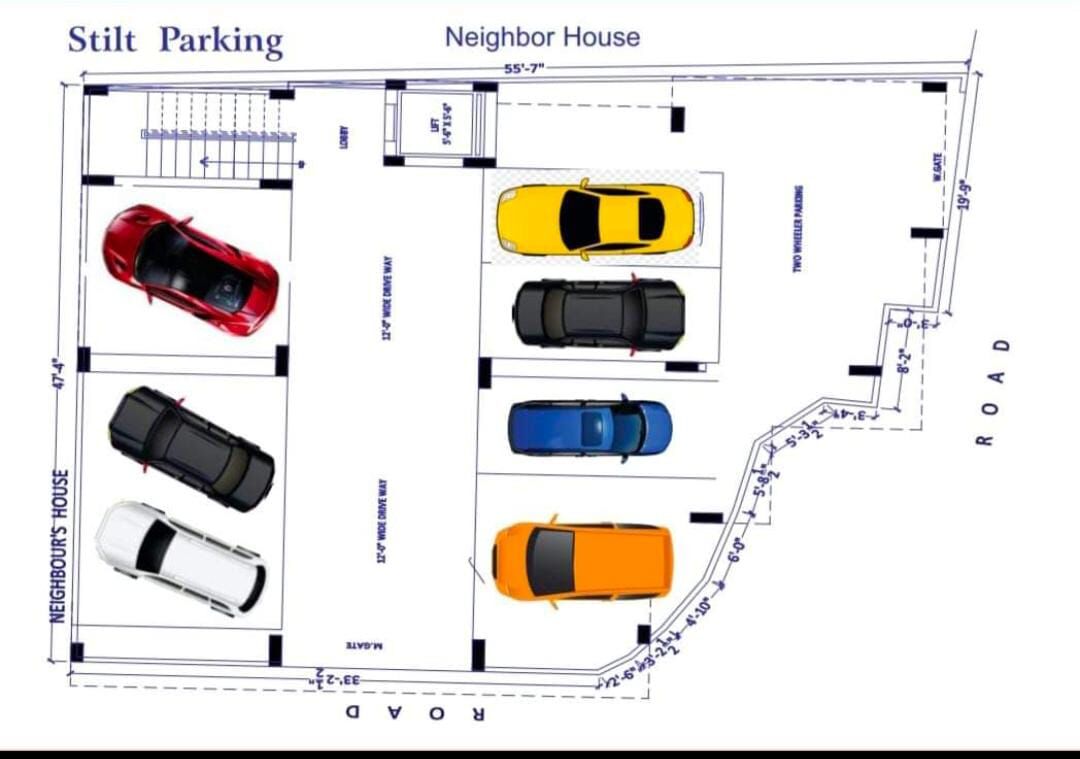 Riyadh, Apartments, Flats, Houses & Villas, Inr 70/year,  1250 Sq. Feet,  3BHK,Sq. Feet, Only 2 Flats Remaining 1st Floors & 4th