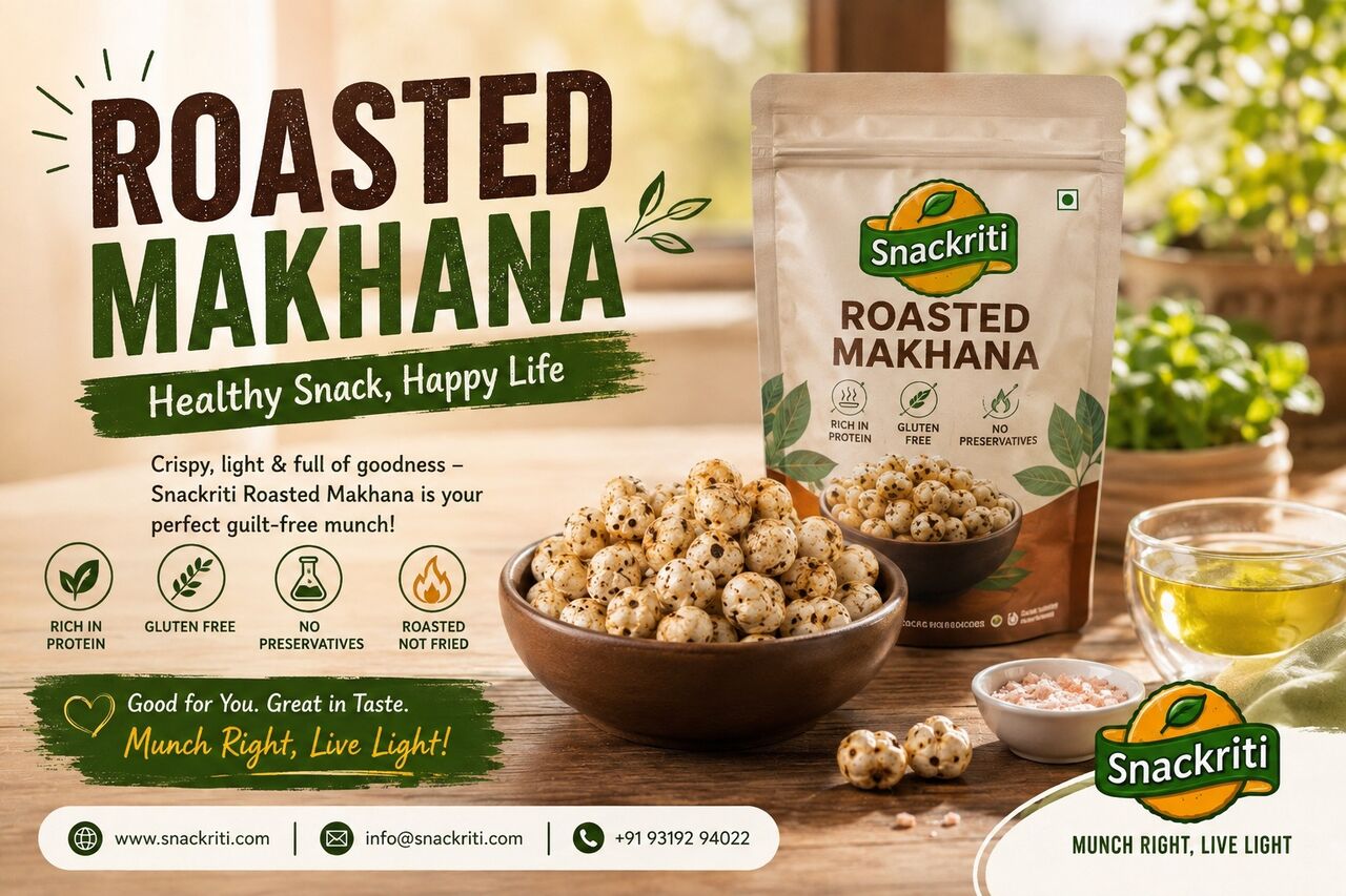 Mumbai, Food, INR 100,  Best Roasted Makhana For Healthy Evening Snacks