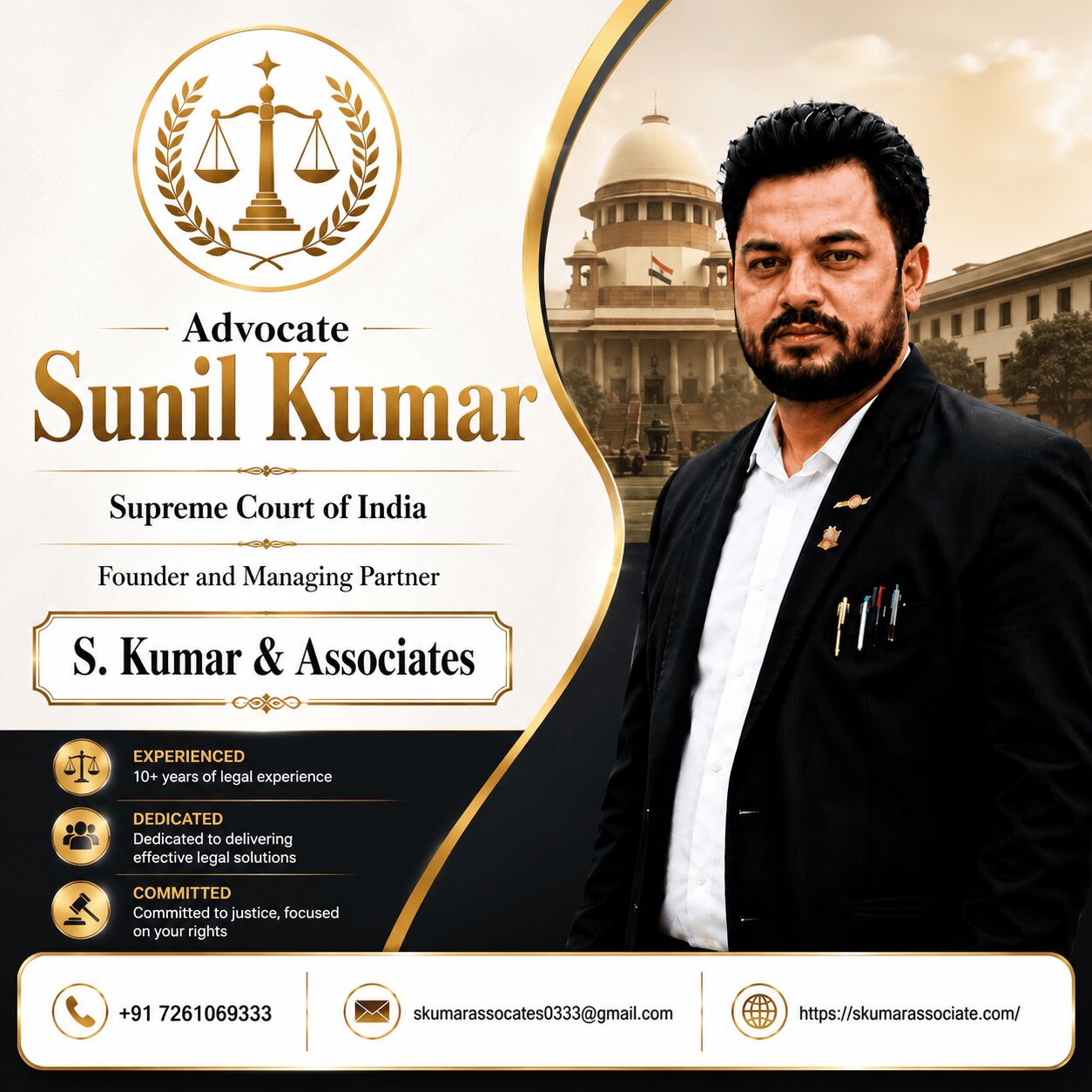 Gurgaon, Legal, Supreme Court Advocate In Gurgaon For Supreme Court Appeals, PILs & Litigation