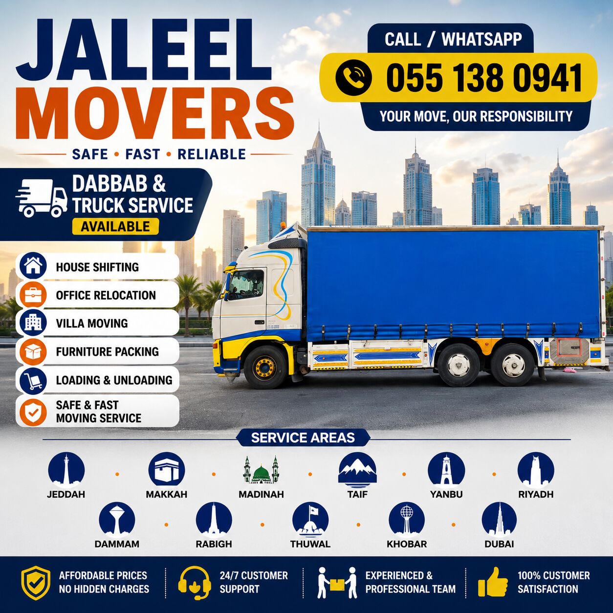 Jeddah, Labor/Moving, Completely House Furniture Shifting Jeddah Riyadh Dmamm Yanbu✔️0551380941