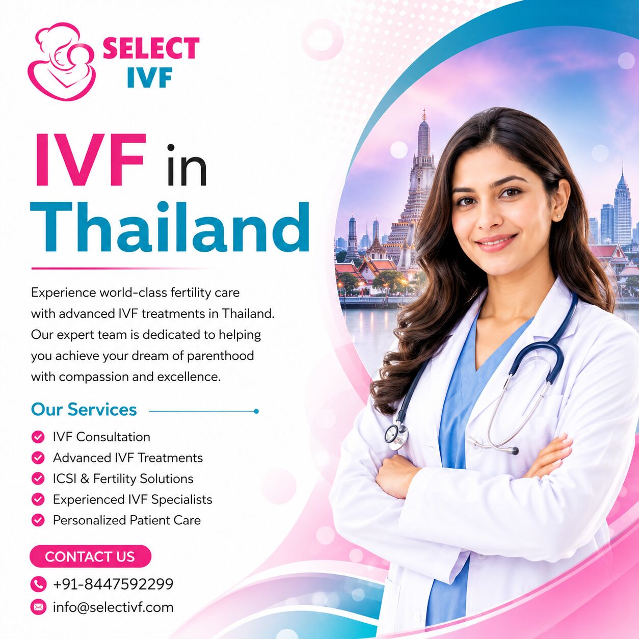 Bangkok, Health, IVF In Thailand