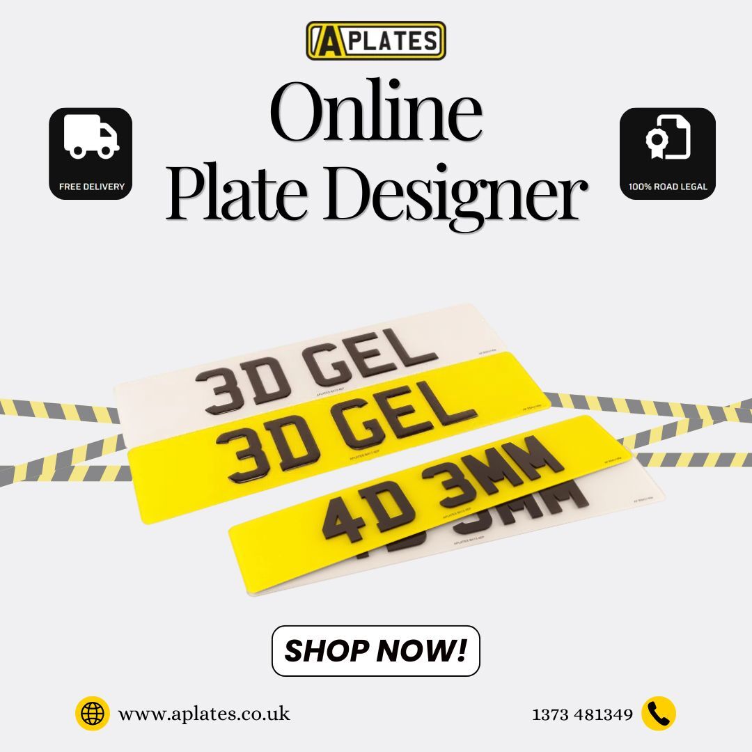 London, Auto Parts, Create Custom Plates With An Easy Online Plate Designer