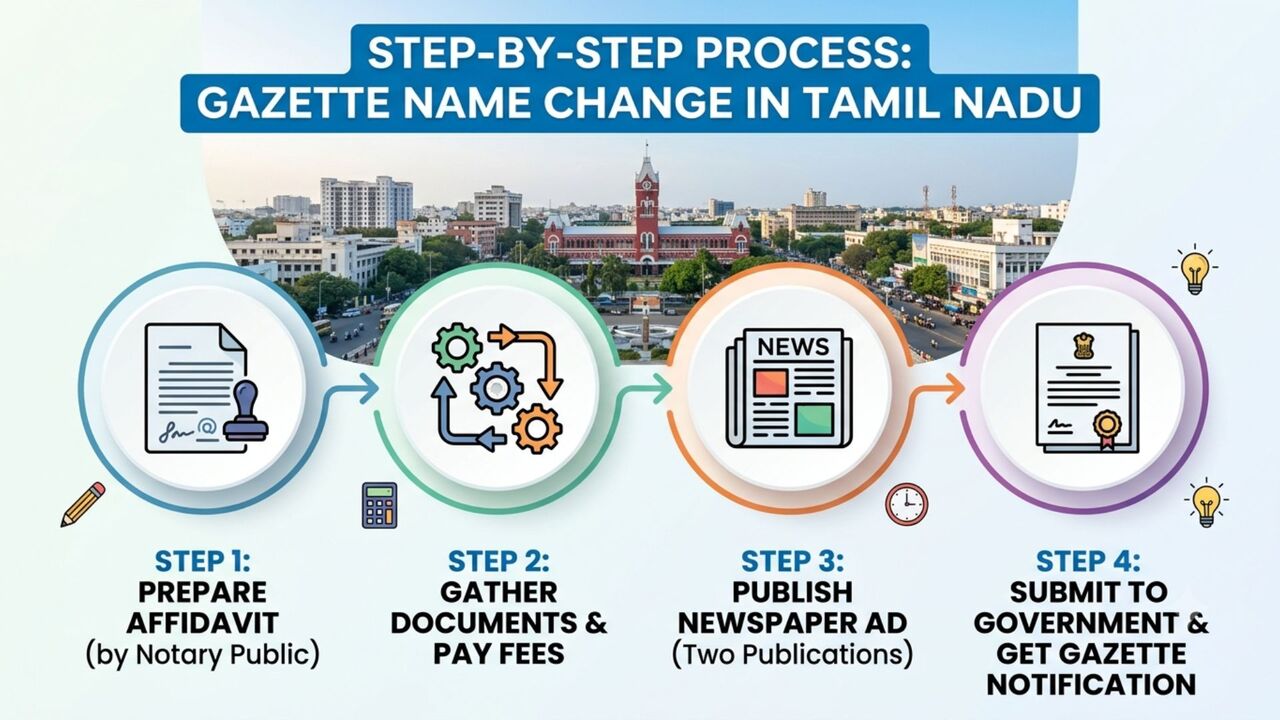 New Delhi, Legal, Struggling With Name Update? Get Gazette For Name Change In Tamil Nadu
