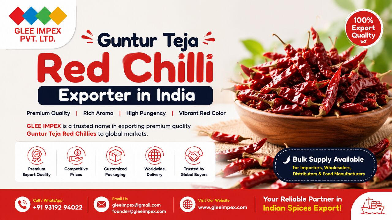 New Delhi, Businesses For Sale, Guntur Teja Red Chilli Exporter In India
