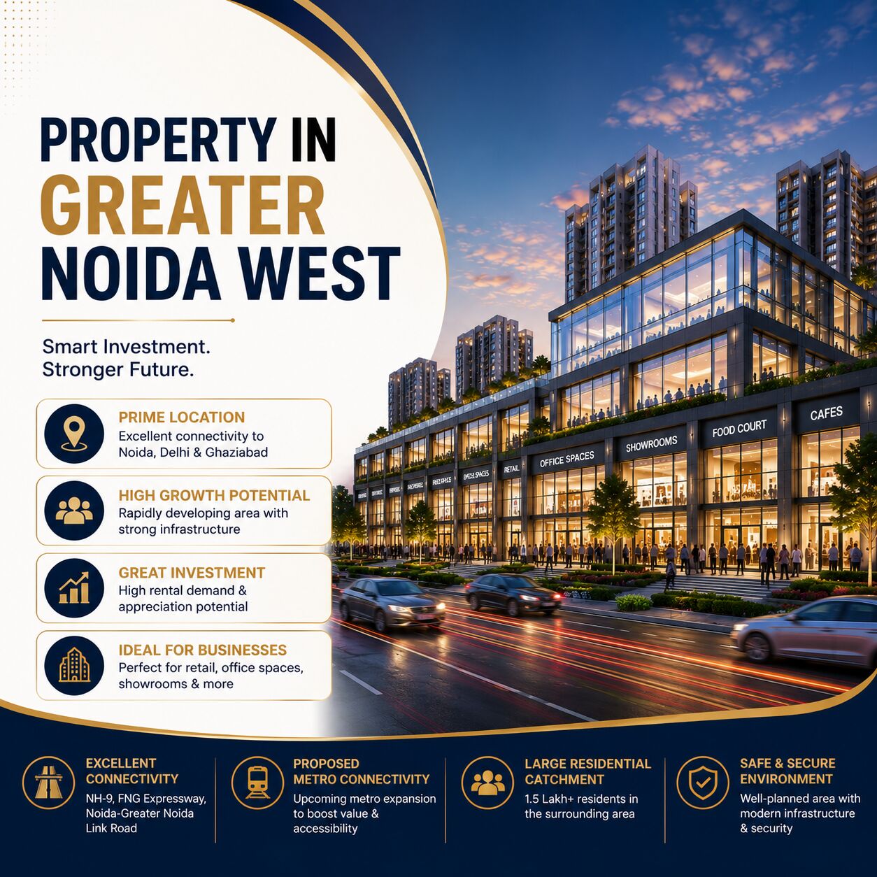 Greater Noida, Shops, Property In Greater Noida West &ndash; Find Your Dream Property