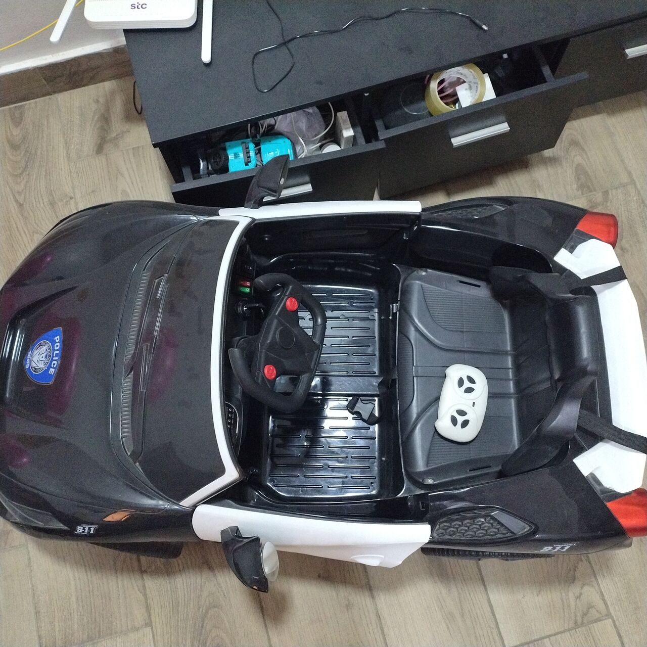 Al Rawdah, Baby & Kid Stuff, SAR 400,  Toy Car / 911 Police Car / 12 V Electric Car With Remote
