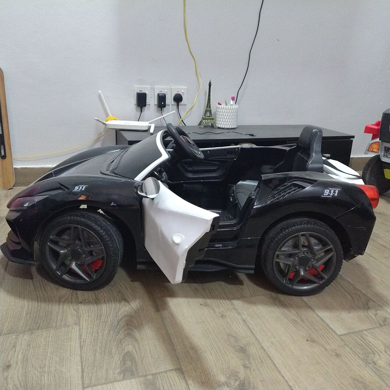 Al Rawdah, Baby & Kid Stuff, SAR 400,  Toy Car / 911 Police Car / 12 V Electric Car With Remote