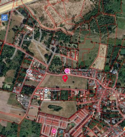 Bangkok, Real Estate For Sale, THB 64500000,  6 BR,  4693 Sq. Feet,  Large Plot Of Land For Sale, 11-2-93 Rai, Orange Layout, Near Ocean Marina Resort