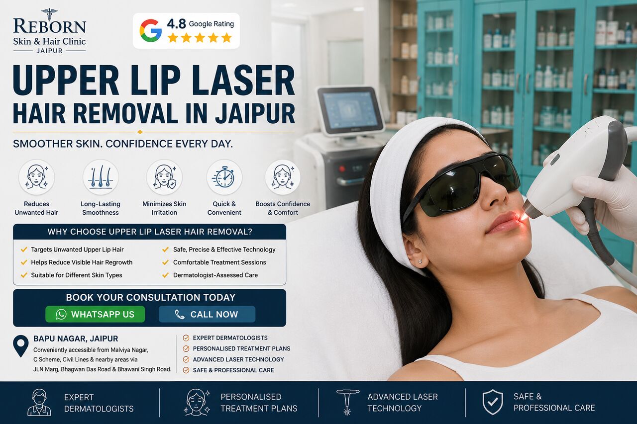 Jaipur, Health & Beauty Items, INR 2000,  Tired Of Frequent Upper-Lip Threading? Get Laser Hair Removal Jaipur