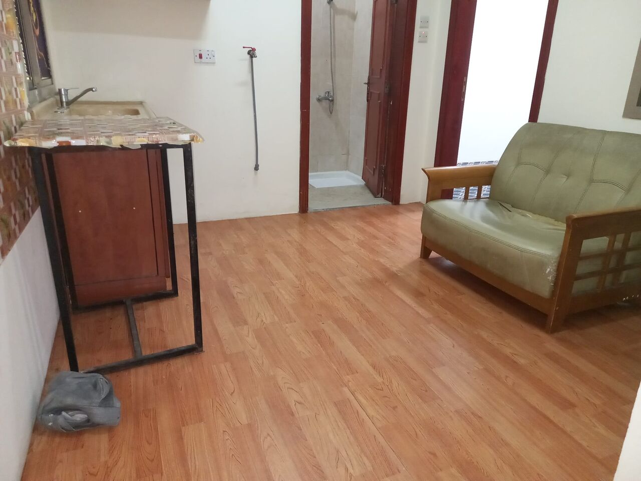 Gudaibiya, Apartments, Flats, Houses & Villas, BHD 160/month,  1 BR,  # 1 BEDROOM,1 BATHROOM,HALL WITH OPEN KITCHEN,WITH A/C,EWA-160/BD#