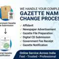 Name Change Gazette Fee, Process, And Time