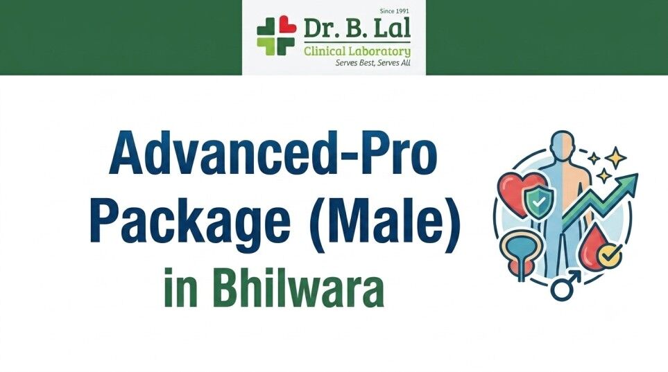 Jaipur, Health & Beauty Items, INR 9390,  Advanced-Pro Suraksha Package For Men | Includes Prostate, Thyroid & Kidney Tests | Bhilwa