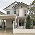 THB 80000,  66 Sq. Feet,  2-story Detached House For Rent, 66 Sq M, 5 Bedrooms, Villaggio 3 Srinakarin-Bangna