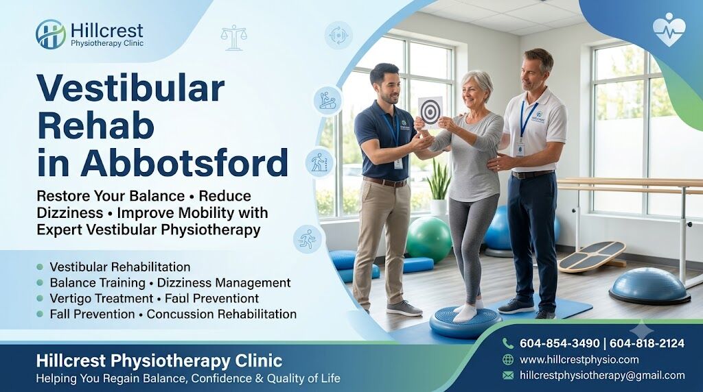 Toronto, Health, Vestibular Rehab In Abbotsford - Hillcrestphysio