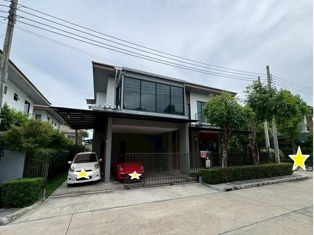 Bangkok, Villas, THB 100000,  64 Sq. Feet,  2-story Detached House For Rent, Corner Plot, Baan Lumpini Suanluang, Chaloem Phrakiat