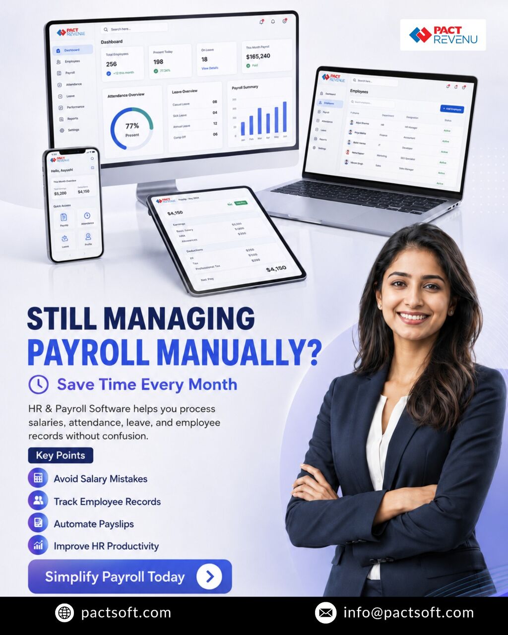 Olaya, Software Development, HR & Payroll Software Solution For Businesses In Riyadh &ndash; PACT REVENU