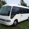 Coaster Bus Rental Services / Corporate, Staff Transport, School Pick & Drop Restaurant.