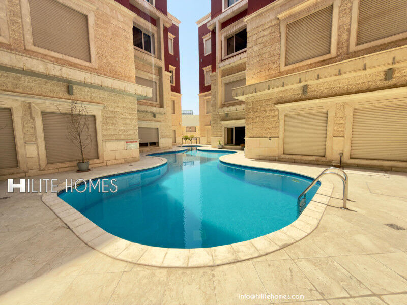 Kuwait City, Apartments, Flats, Houses & Villas, KWD 1100/month,  2 BR,  2 Bedroom Sea View Compound Apartments For Rent In Al-Bida