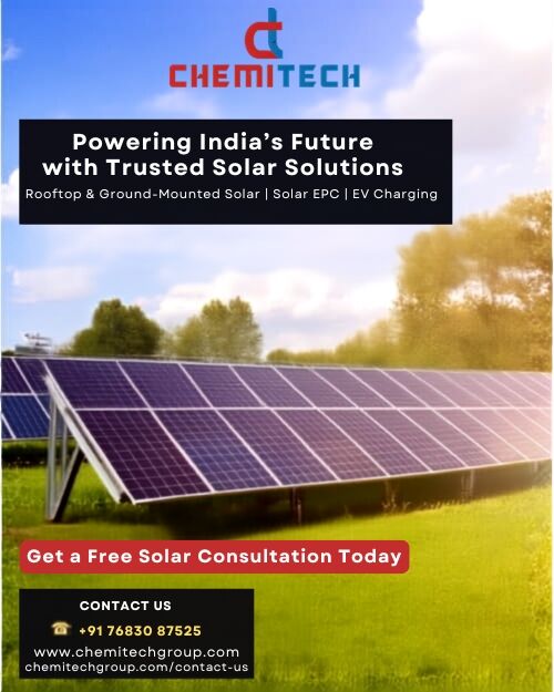 Noida, Industrial Machinery, Chemitech Group | Solar EPC & Rooftop Solar Solutions