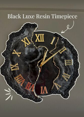 Pune, Creative, Resin Clock Pune 07