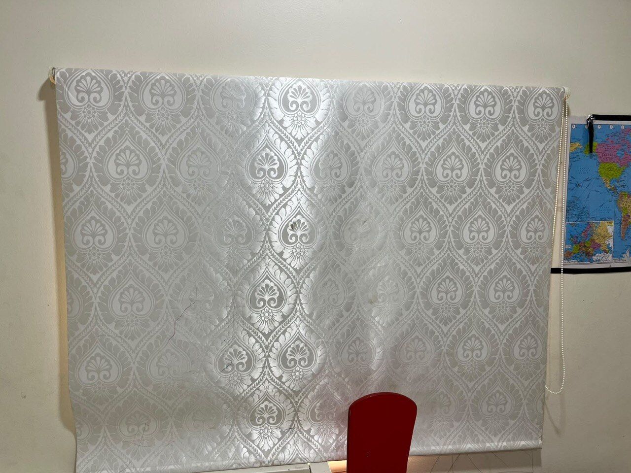 Khobar, Household Items, SAR 40,  Patterned Roller Blind / Window Shade With Pull Chain
