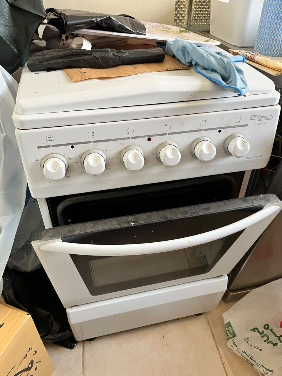 Khobar, Appliances, SAR 150,  Super General Electric Cooking Range & Oven (Partial Working)