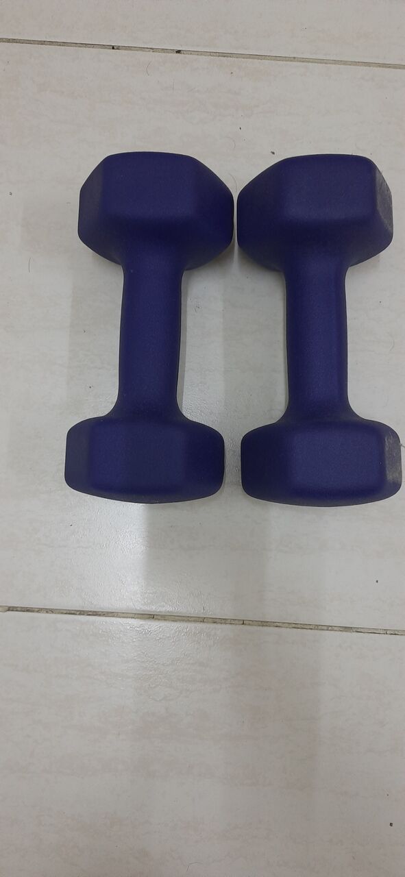 Jubail, Sporting Goods, SAR 110,  Dumbbells 5 Kg X 2 Nos. Neoprene