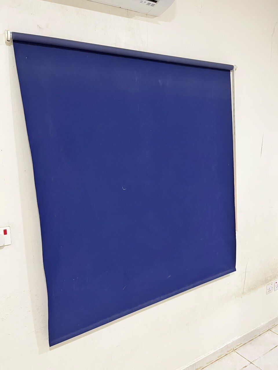 Khobar, Household Items, SAR 40,  Dark Blue Solid Roller Blind / Blackout Window Shade