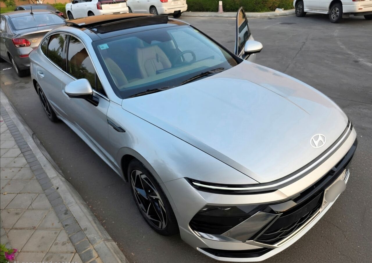 Jubail, Vehicles, Cars & Trucks , SAR 99000,  Hyundai Sonata,  2024,  Automatic,  46000 KM,    DN8 &mdash; Full Option 2.5 GDI Premium | 46,000 KM | Showroom Condition